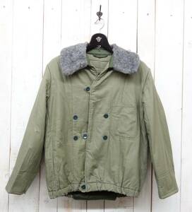 VINTAGE ヨーロッパ古着 ＊ハンガリー軍＊AIR FORCE エアフォース 　パイロット　インナー ＊SZR 1986 46 873 ＊お色　オリーブ系＊襟ボア