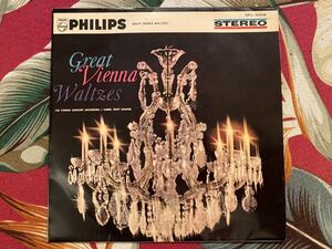 GREAT VIENNA WALTZES 国内 7ep クルトリヒテル指揮 ウィーン管弦楽団