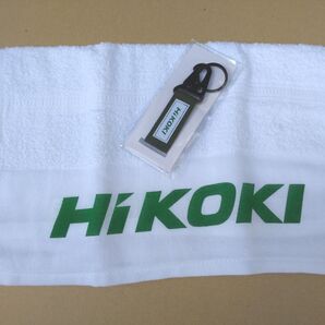 ハイコーキ キーホルダー hikoki カラビナ タオル