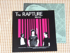 廃盤 The Rapture ラプチャー Mirror レア 初期傑作 Kid606 REMIX 収録 //Light House Body Music Gabriel Andruzzi Atomic Bomb Band