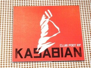 廃盤 レア CD-EXTRA(VIDEO) 収録 シングル EP Kasabian カサビアン Club Foot EP クラブフット / 大人気 最初期 名曲 / UK 電子ロック