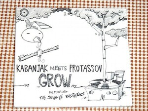 廃盤 Kabanjak Meets Protassov + The Jungle Brothers GROW / Ancient Astronauts DEELA 関連 / ジャングルブラザーズ 参加 downtempo良作