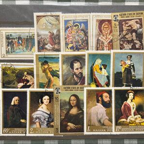 海外 使用済み切手 15枚セット