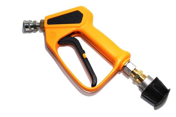 Suttner ST-2615 Wash Gun Inlet Swivel Orange/Black (高圧洗浄機用ショートガン スイベル内蔵 ケルヒャーKシリーズコネクターセット)