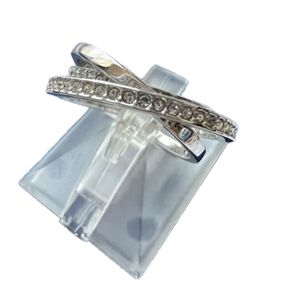 【一部変色あり】スワロフスキー SWAROVSKI リング シルバー サイズ52