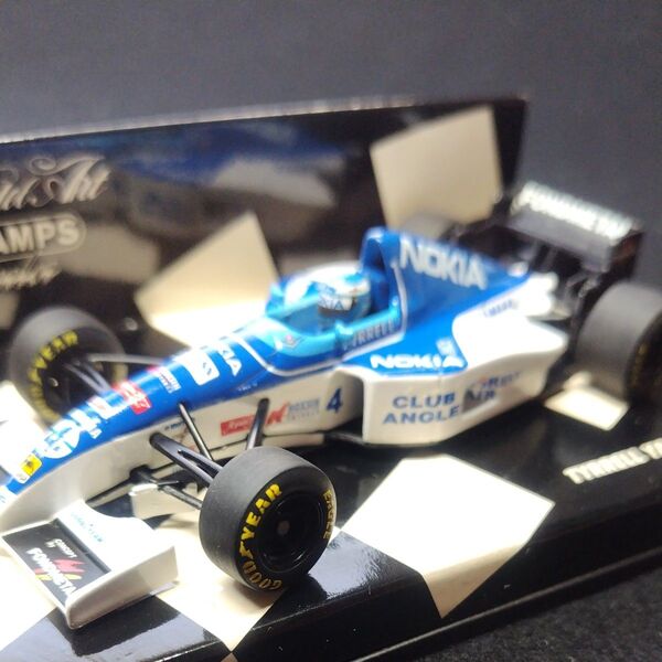 ミニカー 1/43 ミニチャンプス TYRRELL YAMAHA 023 M.SALO