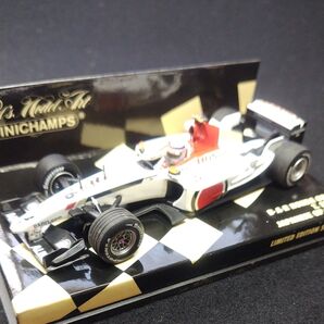 ミニカー 1/43 ミニチャンプス BAR HONDA 005 T.SATO JAPANESE GP 2003 LIMITED