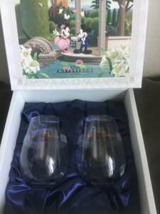 * Mickey Mouse & Minnie Mouse * Disney Ambassador hotel u Eddie ng pair glass glass new goods 