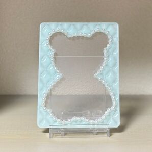 【B8サイズ】キルティングトレカ パステルブルー