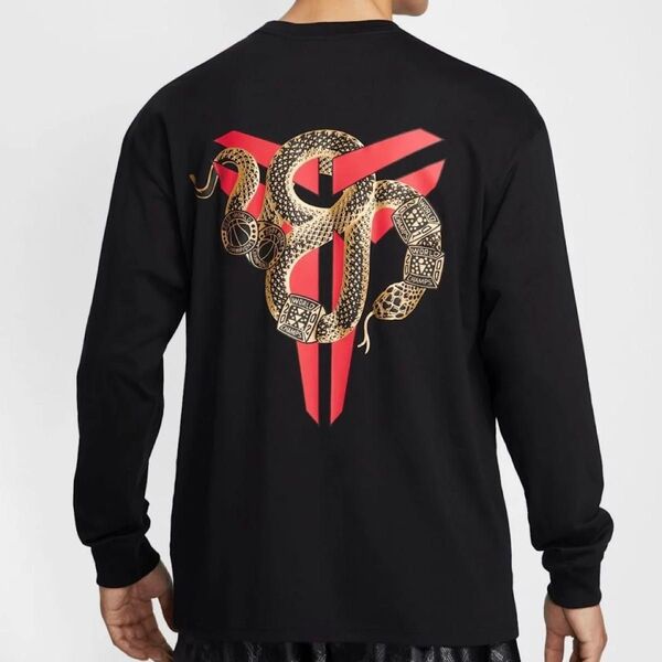 NIKE KOBE YEAR OF MAMBA LONG SLEEVE Tシャツ " BLACK "