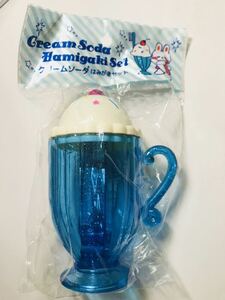 スイマー swimmer クリームソーダ ハミガキ 歯磨き ブルー 青 歯ブラシセット