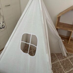 子ども ティピー型テント キッズテント 室内 子ども部屋 秘密基地