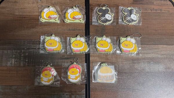 遊ハちさん ラバーキーホルダー11個セット まとめ売り