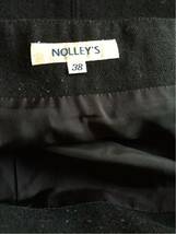 NOLLEY'S ノーリーズ 秋冬物 黒フレアスカート Mサイズ_画像2