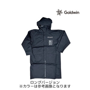 【P-10】size/S GOLDWIN ゴールドウイン Goldwin Team Raincoat カラー/ネイビー ポンチョ レインコート 出品商品は黒です 選手用
