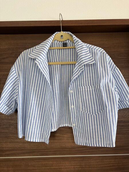 SHEIN シーン シャツ ストライプ