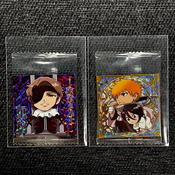 BLEACH ブリーチ シールウエハース SEC シークレット 黒崎一護 朽木ルキア 藍染惣右介