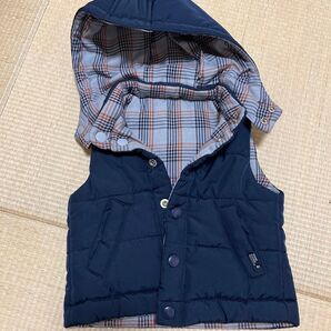 ダウンベスト ベスト ネイビー
