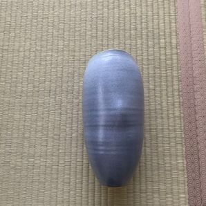 花瓶 青 ブルー インテリア雑貨