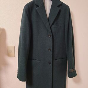 【SHIPS JET BLUE】チェスターコート Lサイズ【美品】