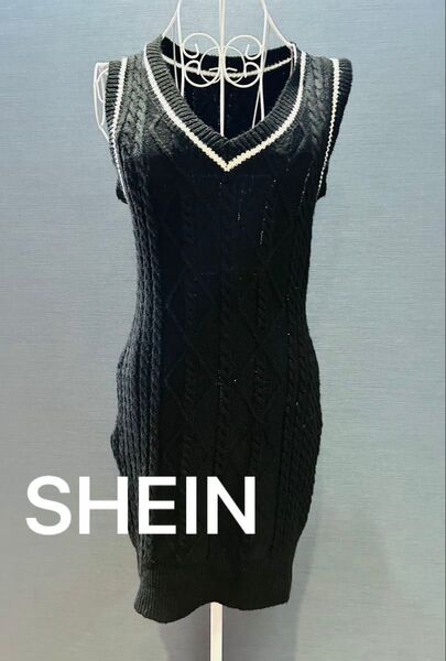 SHEIN ニットワンピース XSサイズ