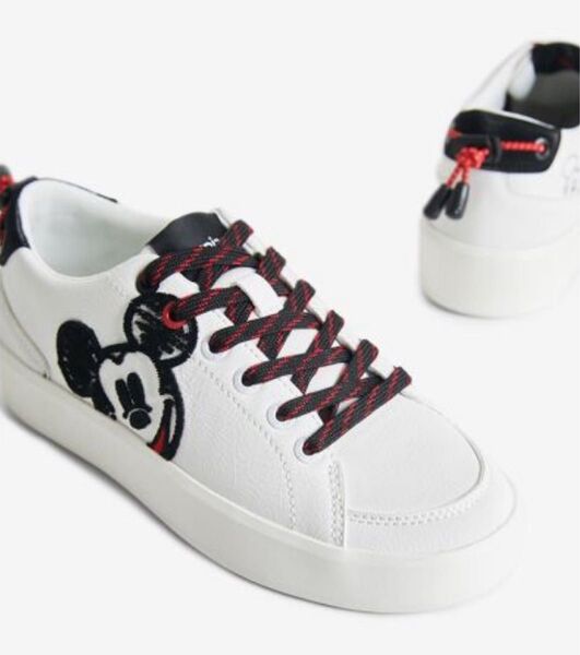 Desigual デシグアル ミッキーマウス 厚底スニーカー