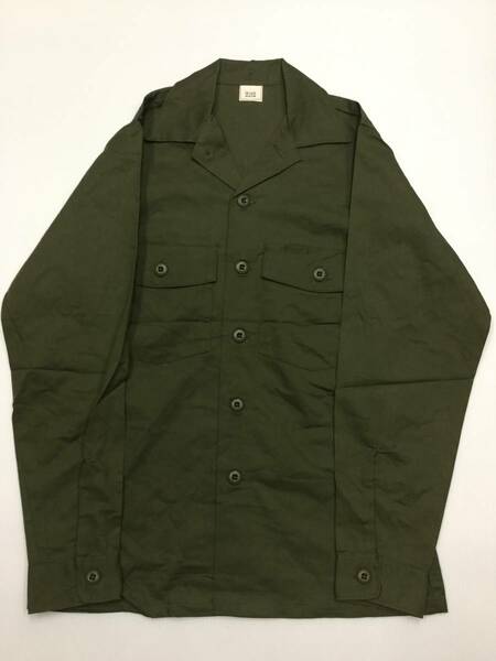 美品 87年 80s ミリタリー ユーティリティシャツ 141/2×33 米軍 ミリタリーシャツ②