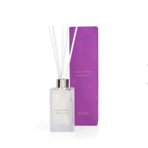 Laline ラリン グラス ディフューザー 180ml ムスク&バイオレット