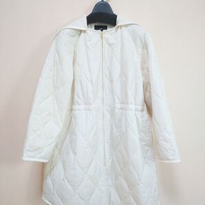 23区 【洗える/撥水加工】中綿 ロング パディング アウター