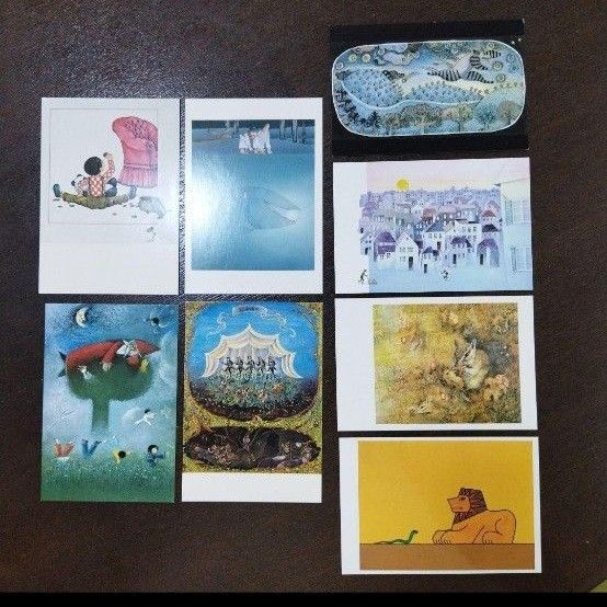 絵本原画展 ポストカード 8枚セット