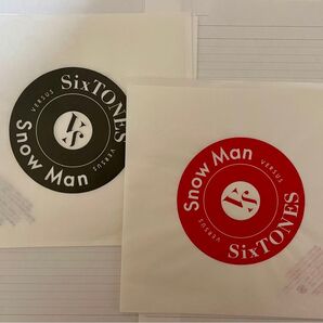 肉まん 包み紙セット Snow Man SixTONES