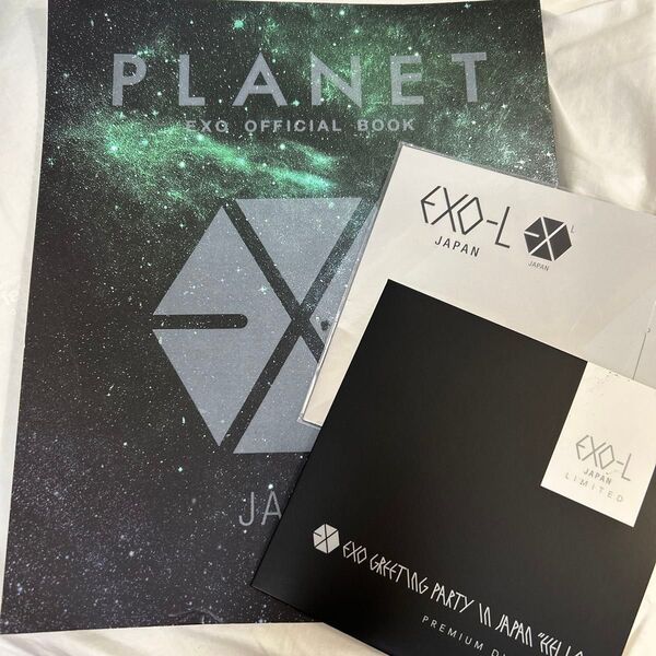 EXO official book「PLANET」EXO GREETING PARTY IN JAPAN “HELLO!” DVD