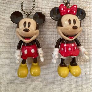 キーホルダー ミッキーとミニーセット