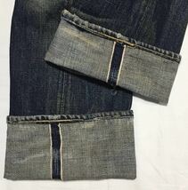 【サンプル級】LEVIS 501XX 47501 鬼落ち 激落ち レプリカジーンズ W31 デニムパンツ 日本製 LVC 復刻 ビッグE ヒゲ 蜂の巣 正規品 レア_画像8