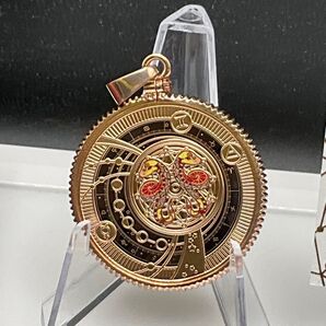 2021年カメルーン ふたご座 金メッキ(ローズゴールド) プルーフ銀貨