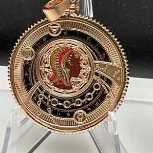 2021年カメルーン 乙女座 金メッキ(ローズゴールド) 銀貨 999枚