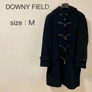 DOWNY FIELD MUSTACH ダウニーフィールドマスターシュ ダッフルコート Mサイズ ブラック