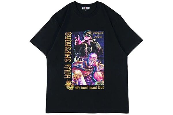タイチ × 北斗の拳 サウザー コラボTシャツ:XL