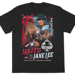 ALL TOGETHER 内藤哲也vsジェイク・リー 対戦記念Tシャツ:XL