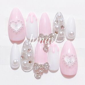 【No.003】量産型 ピンク ネイルチップ