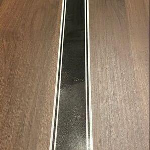 値下げ!タンクステッカー デカール ストライプ ブラックメタリック 1枚 450mm×50mm