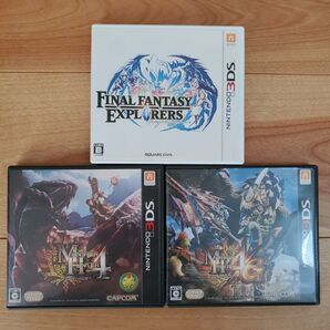 匿名配送:3DSソフト 3本セット まとめ売り