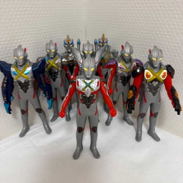バンダイウルトラヒーローシリーズ ウルトラマンXコンプリート8体セット