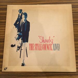 LD THE STYLE COUNCIL / SHOWBIZ / Live in London ‘85 / W68L 3001 / 5枚以上で送料無料