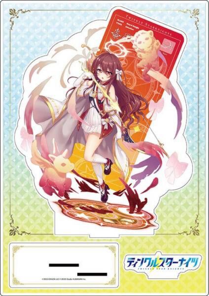 『ティンクルスターナイツ』 ビッグアクリルフィギュア アナ(戦闘服) クルスタ アクリルスタンド