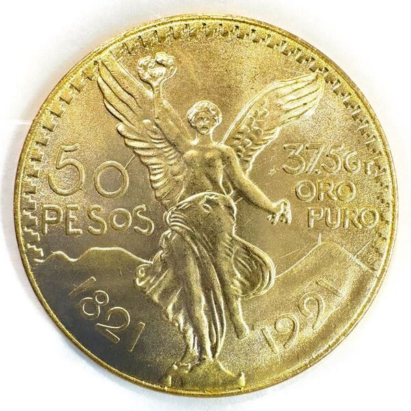 勝利の女神 メキシコ 50ペソ金貨 レプリカコイン