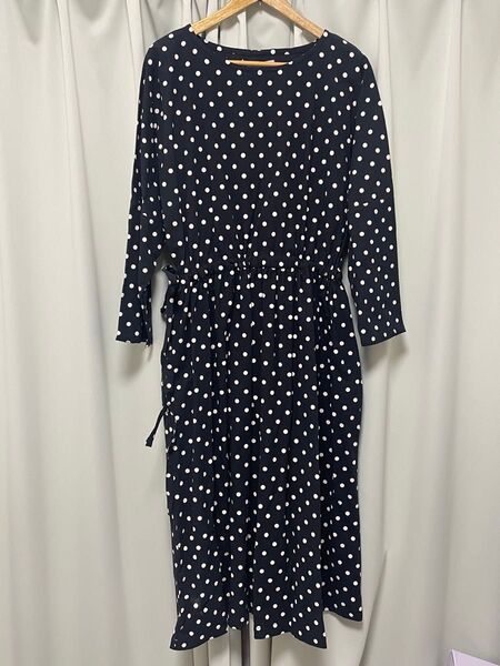 n'Or ドット柄ワンピース【新品】