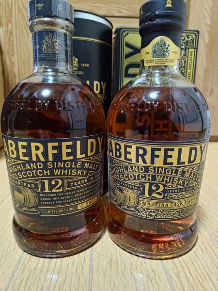 【限定品 飲み比べ】アバフェルディ12年 + 12年 マディラカスク 2本セット 免税店限定