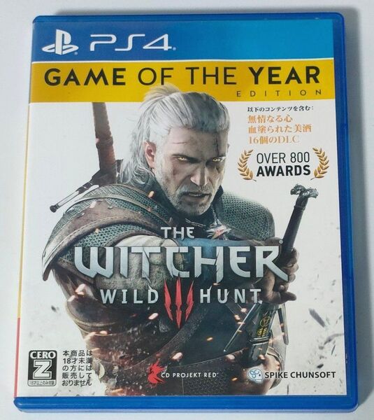 PS4 ウィッチャー3 ワイルドハント ゲームオブザイヤーエディション
