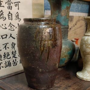 骨董品 丹山 花瓶 ニュウ欠け無し美品 骨董品